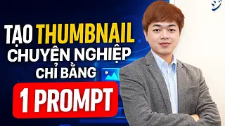 Dùng ChatGPT tạo ảnh thumbnail YouTube, blog
