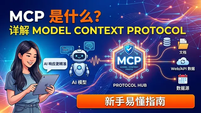 什么是 MCP？面向新手的 Model Context Protocol 易懂解析