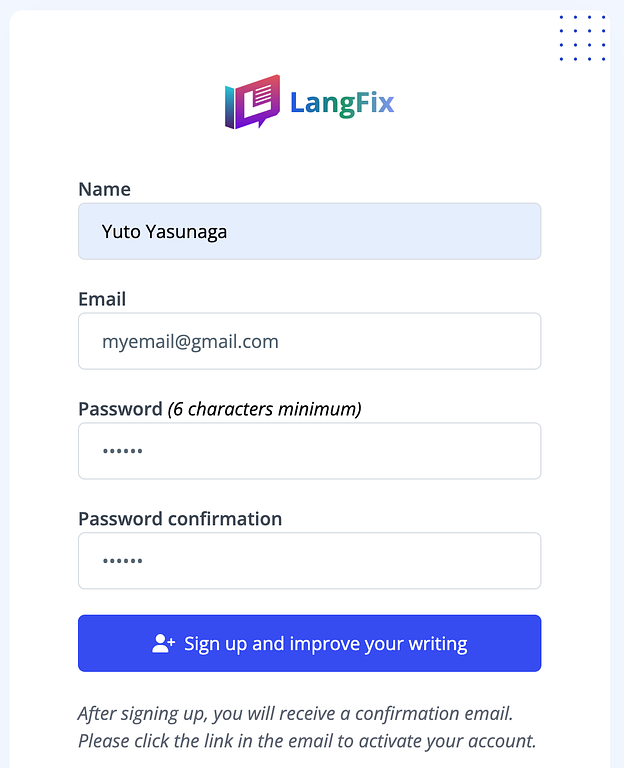 LangFix.com - Công cụ AI giúp sửa lỗi chính tả và lỗi ngữ pháp