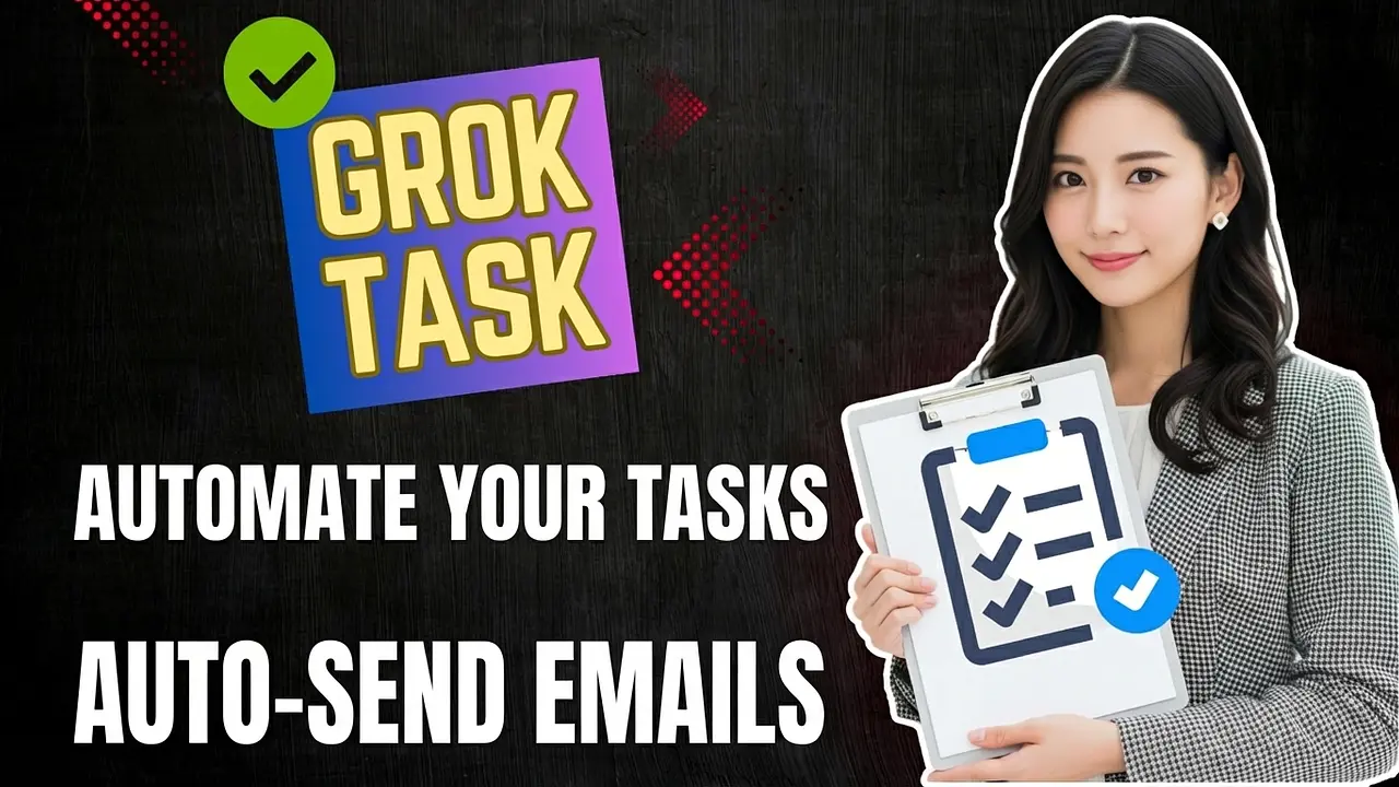 How to Use Grok Tasks: Automate Tasks and Send Daily Emails Automatically