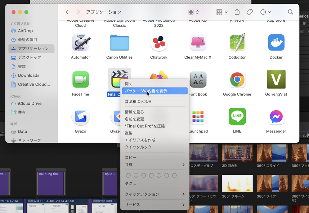 Cách đổi ngôn ngữ final cut pro mà không cần đổi ngôn ngữ hệ thống