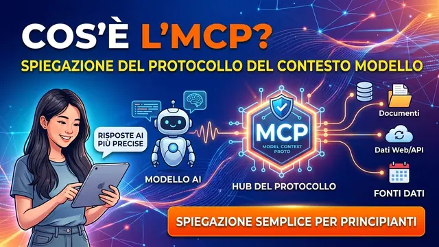 Cos'è MCP? Spiegazione semplice del Model Context Protocol per principianti
