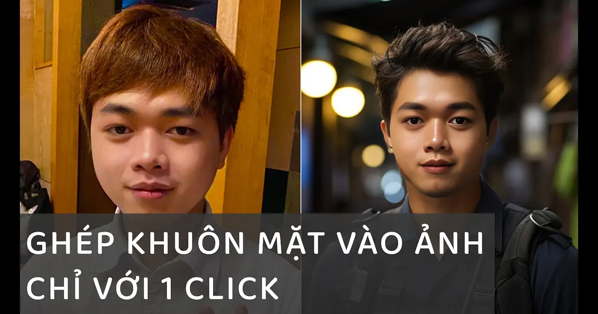 Ghép mặt vào hình ảnh tạo bằng AI Midjourney cực dễ chỉ với 1 click ...