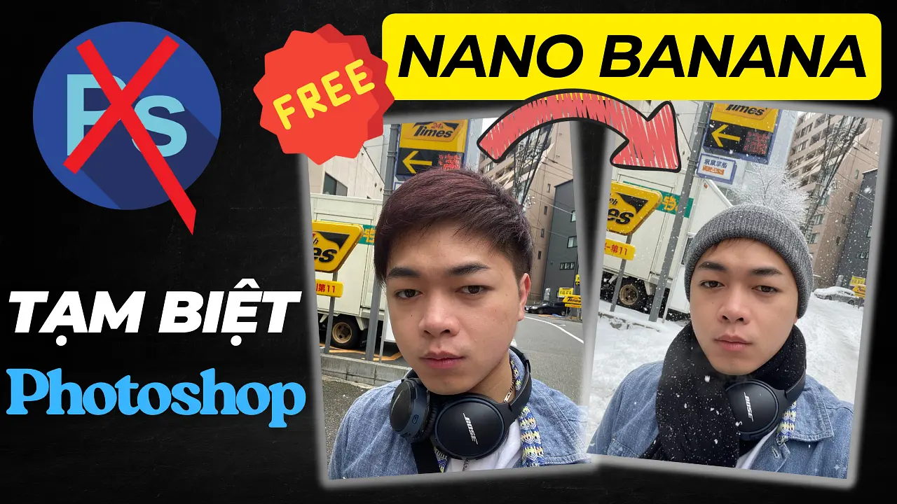 Nano Banana - Mô hình AI sửa ảnh siêu mạnh của Google