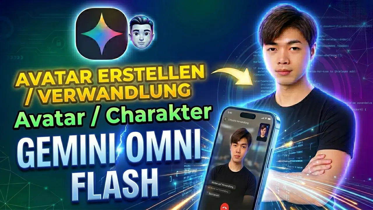 Anleitung: Mit Google Omni Flash sich selbst in Videos klonen