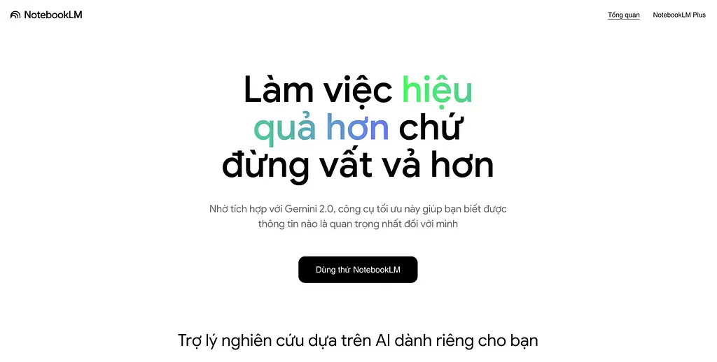 Google NotebookLM: Công Cụ AI Tạo Podcast Tiếng Việt