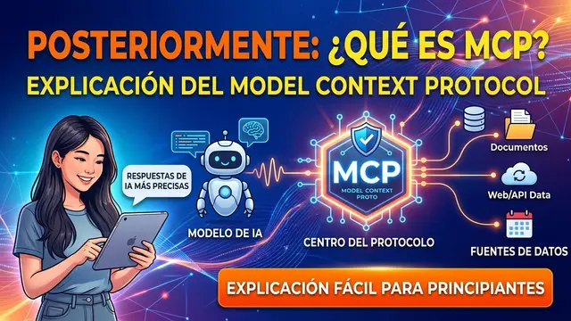 ¿Qué es MCP? Explicación sencilla de Model Context Protocol para principiantes