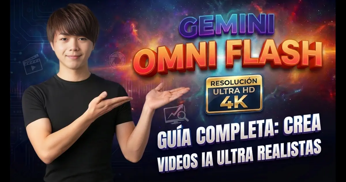 Cómo crear videos con IA en 4K con Gemini Omni Flash en Google Flow ...