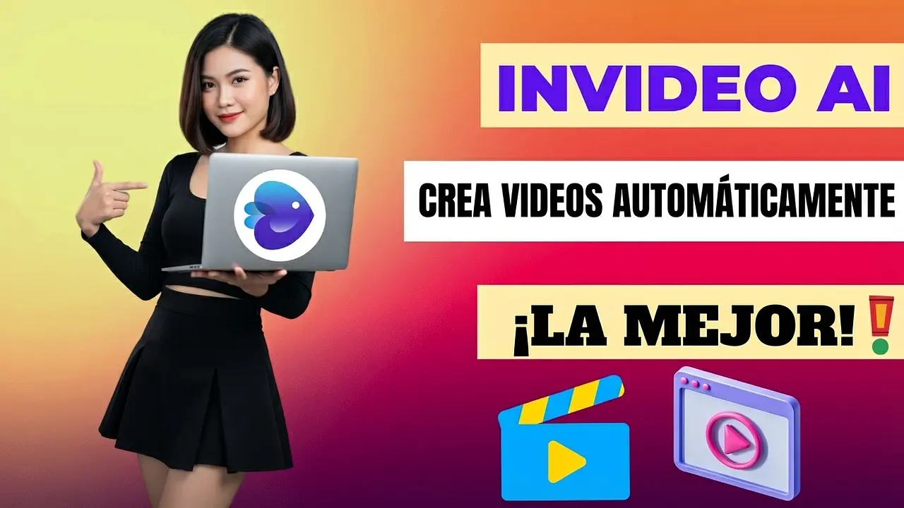 Crea videos automáticos profesionales gratis con Invideo AI