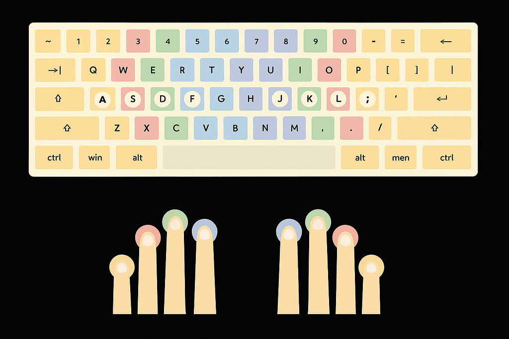 article-files/63/2025-07-17-10-15-13-a9ef.png タイピング速度を上げるための10本指タイピングの方法