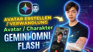 Avatar erstellen und sich selbst in KI-Videos klonen mit dem Modell Gemini Omni Flash