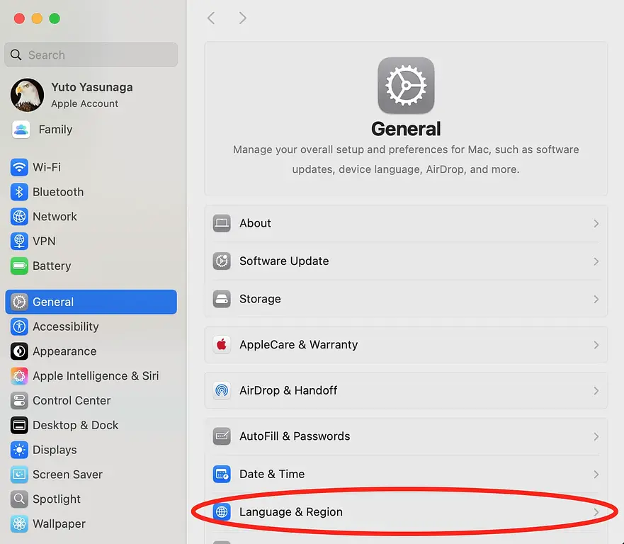 Cách đổi ngôn ngữ Excel trên MacBook sang tiếng Anh mà không càn đổi ngôn ngữ hệ thống
