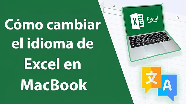 Cómo cambiar el idioma de Excel en MacBook a inglés sin cambiar el idioma del sistema