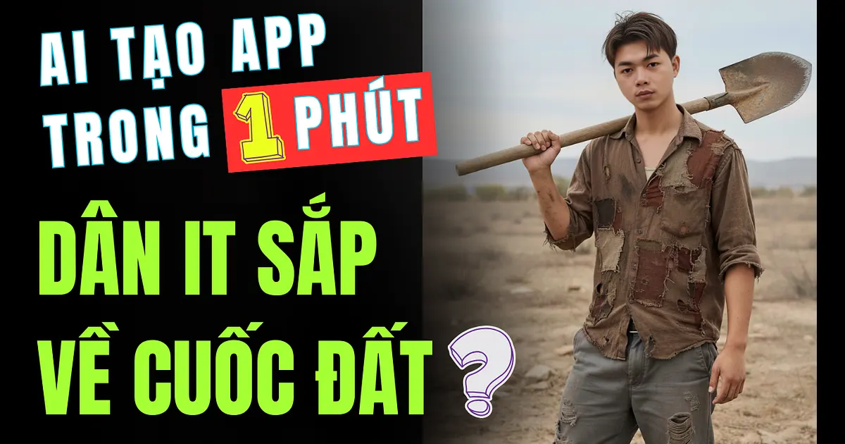Tạo app với AI cực dễ trong 1 phút mà không cần biết code | YutoIT Blog