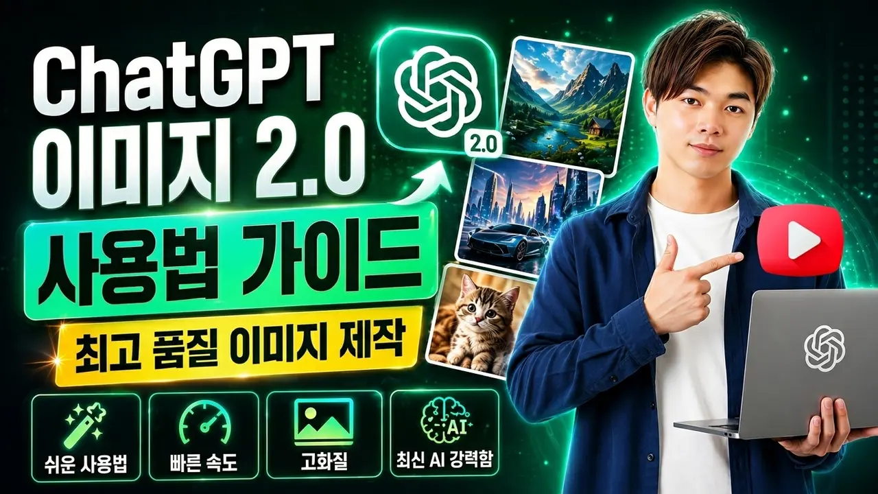 ChatGPT Images 2.0으로 최고 품질의 이미지 만드는 최신 가이드