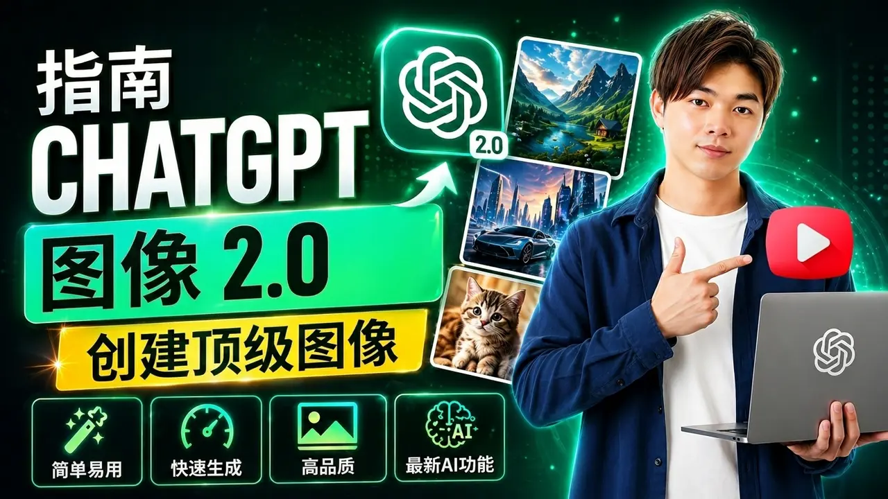 使用最新 ChatGPT Images 2.0 创建顶级图片指南