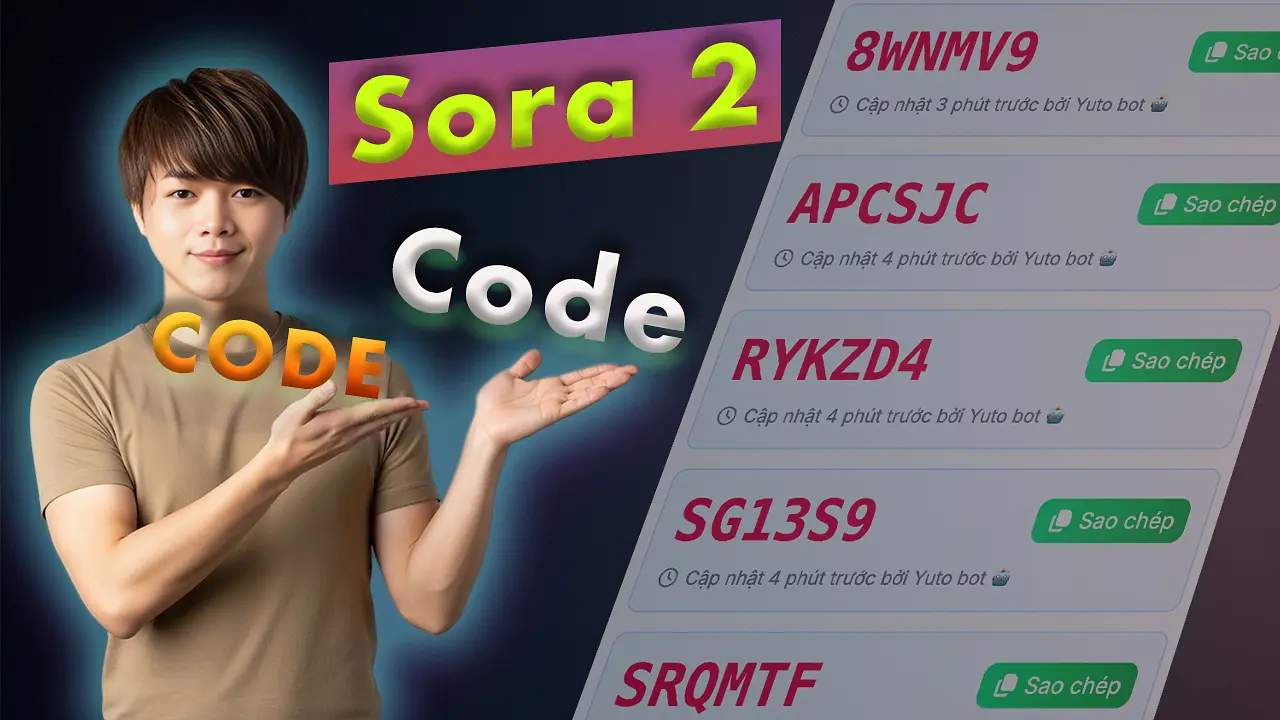 Cách lấy mã giới thiệu Sora 2 - Truy cập AI tạo video miễn phí của OpenAI