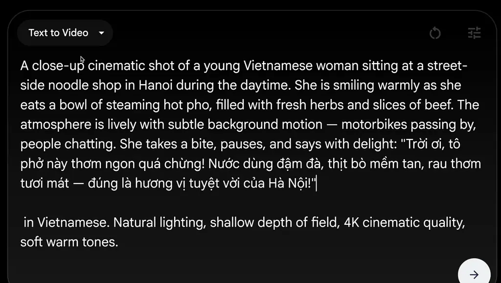 Tạo video nói tiếng Việt siêu chân thật với Veo 3