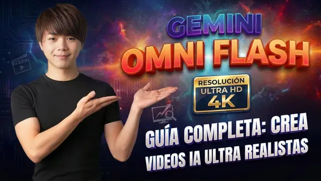 Cómo crear videos con IA en 4K con Gemini Omni Flash en Google Flow