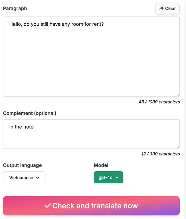 LangFix.com - Công cụ AI giúp sửa lỗi chính tả và lỗi ngữ pháp