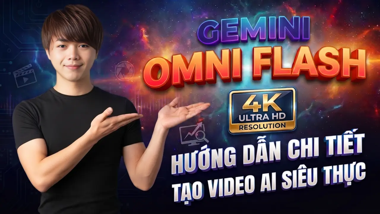 Hướng dẫn tạo Video AI 4K bằng Gemini Omni Flash trên Google Flow