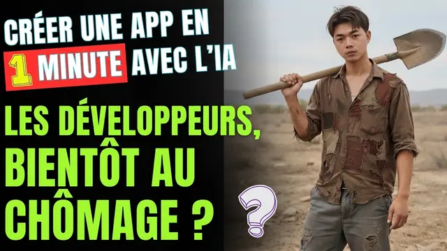 Créer une application avec l'IA en 1 minute sans savoir coder