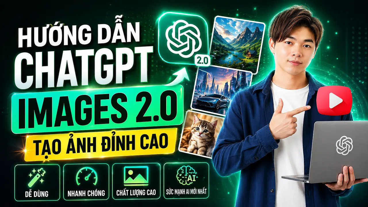 Hướng dẫn tạo ảnh đỉnh cao bằng ChatGPT Images 2.0 mới nhất