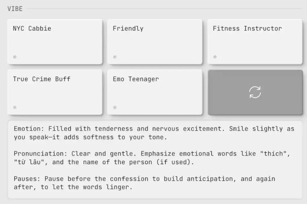 Tạo miễn phí giọng đọc AI có cảm xúc như người thật với OpenAI TTS