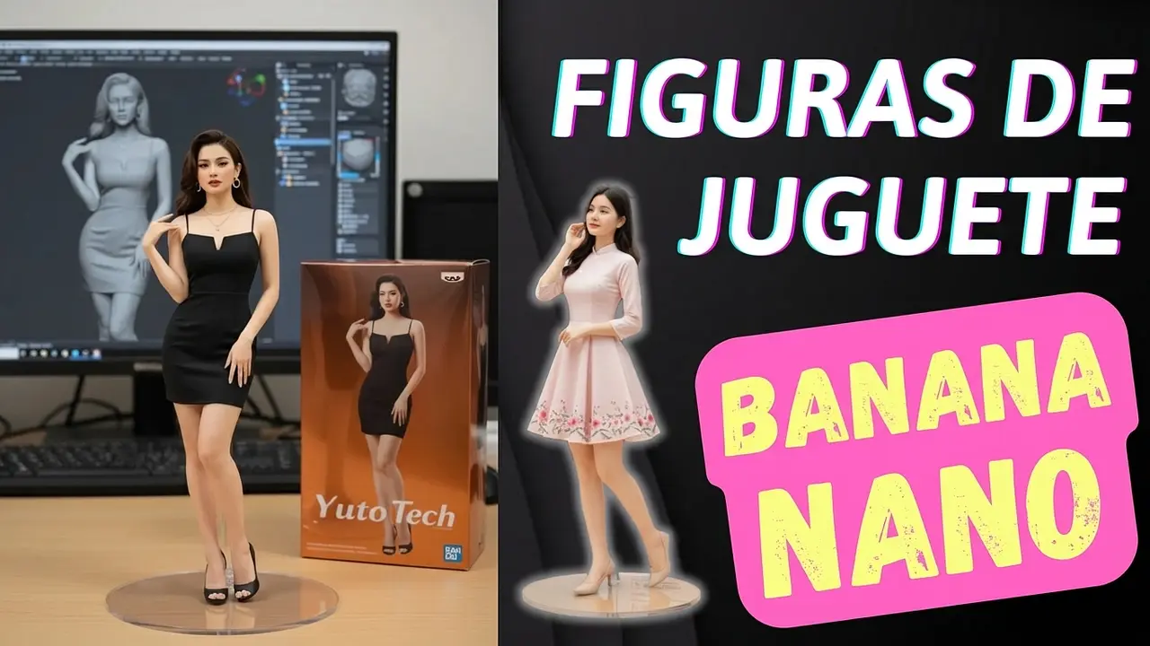 Guía para crear un modelo de juguete (figure) de ti mismo con Nano Banana