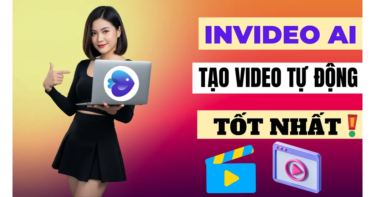 Tạo video tự động chuyên nghiệp miễn phí với Invideo AI | YutoIT Blog