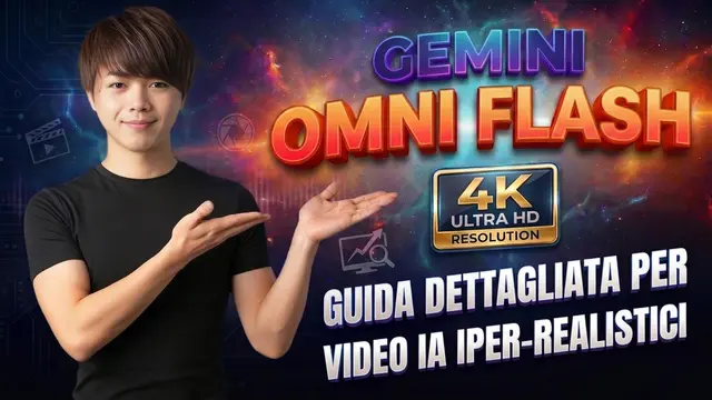 Guida per creare Video AI 4K con Gemini Omni Flash su Google Flow