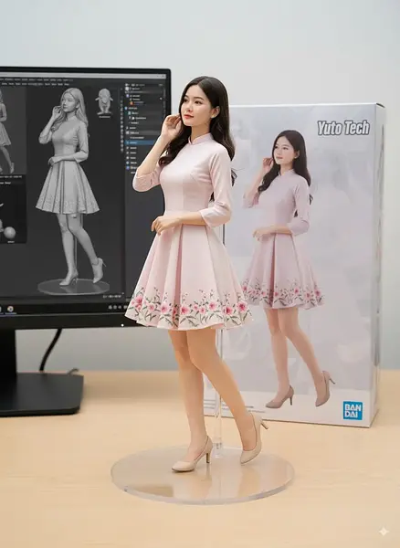 Chi tiết cách tạo mô hình đồ chơi (figure) của bản thân bằng Nano Banana