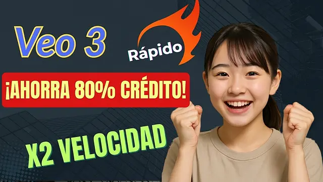 Comparativa entre Google Veo 3 Fast y Veo 3 Quality: ahorra 5 veces en créditos