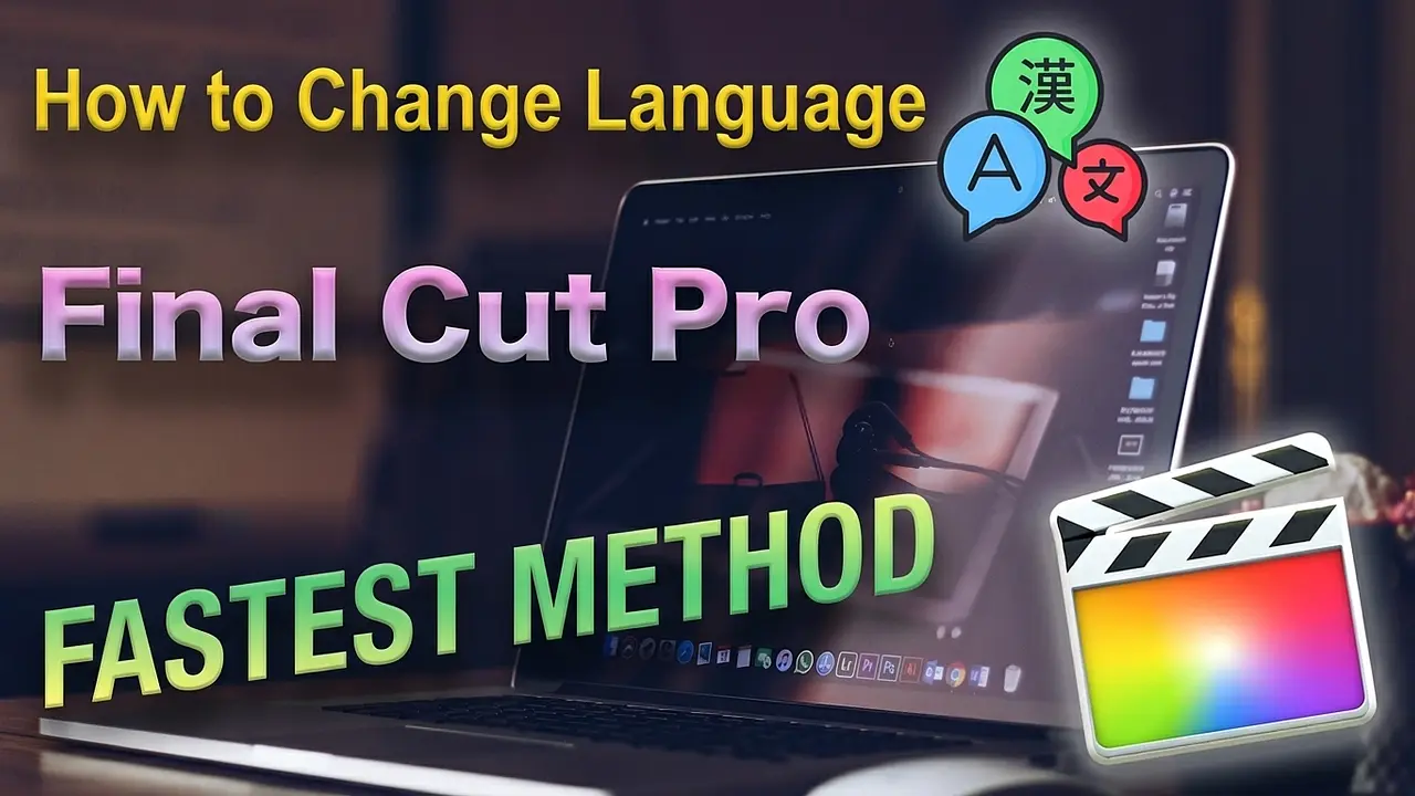 How to Change Language in Final Cut Pro on MacBook Easily
