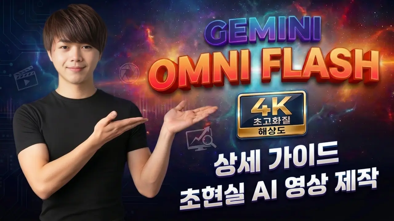Google Flow에서 Gemini Omni Flash를 활용한 4K AI 비디오 제작 가이드