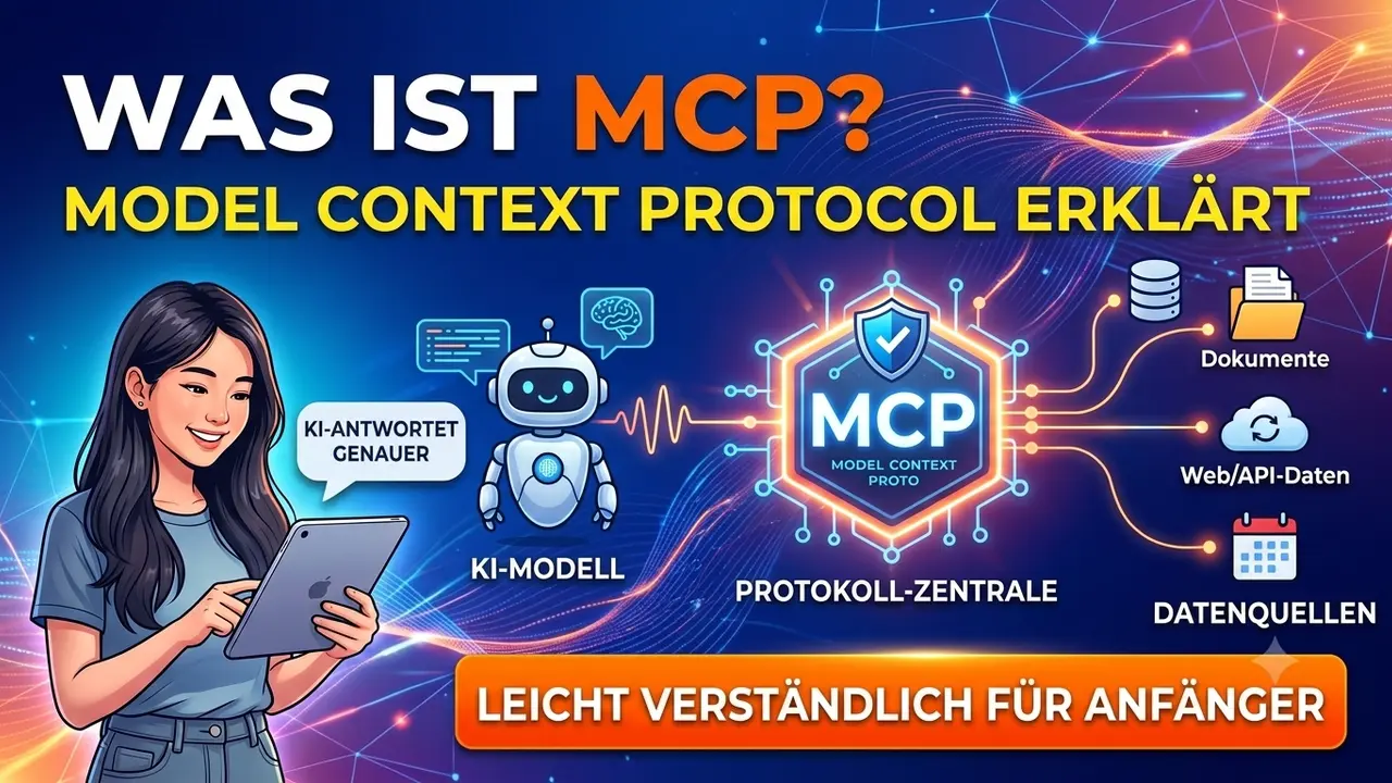 Was ist MCP? Model Context Protocol einfach für Anfänger erklärt
