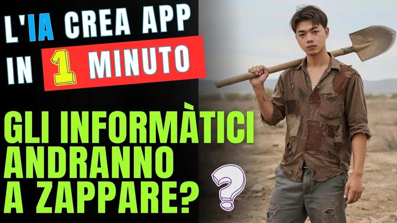 Creare un'app con l'AI in 1 minuto: facilissimo e senza codice