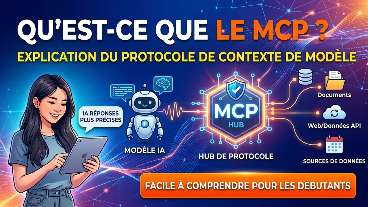 Qu'est-ce que le MCP ? Le Model Context Protocol expliqué simplement aux débutants
