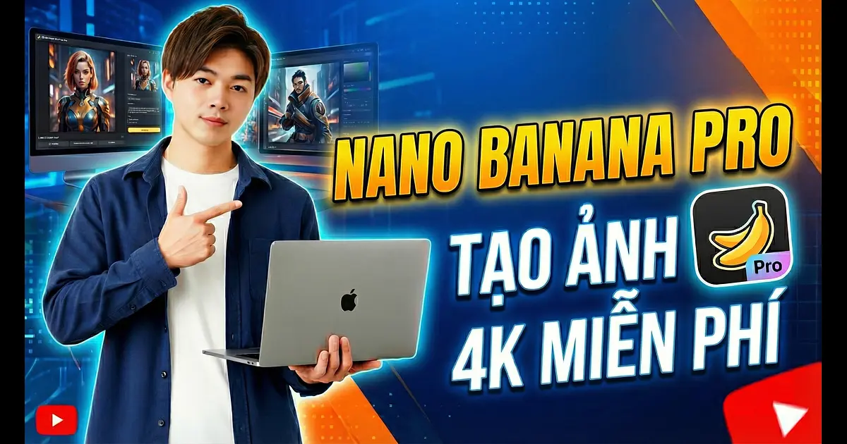Hướng dẫn Nano Banana Pro: AI tạo ảnh miễn phí đỉnh cao của Google ...