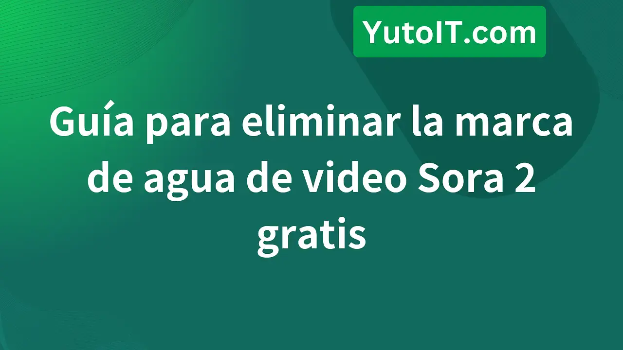 Cómo eliminar la marca de agua, logo de Sora 2 en 30 segundos completamente gratis